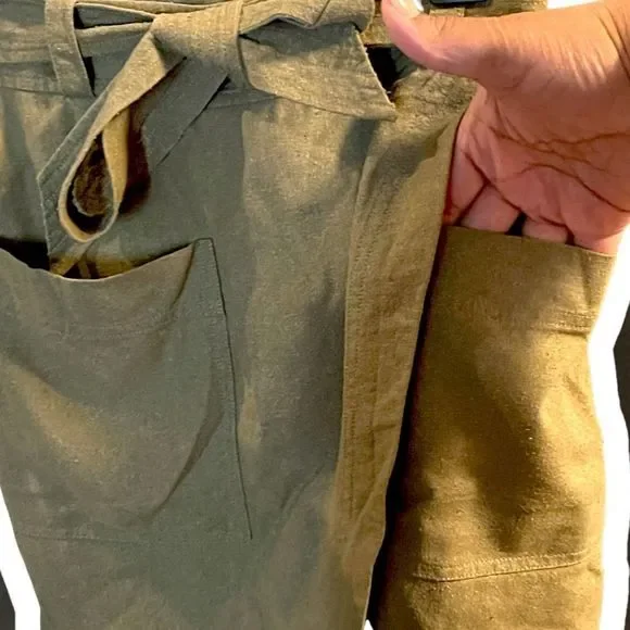 💥2/$15💥 Madewell High-waist Tie skirt 100% silk - Picture 3 of 6